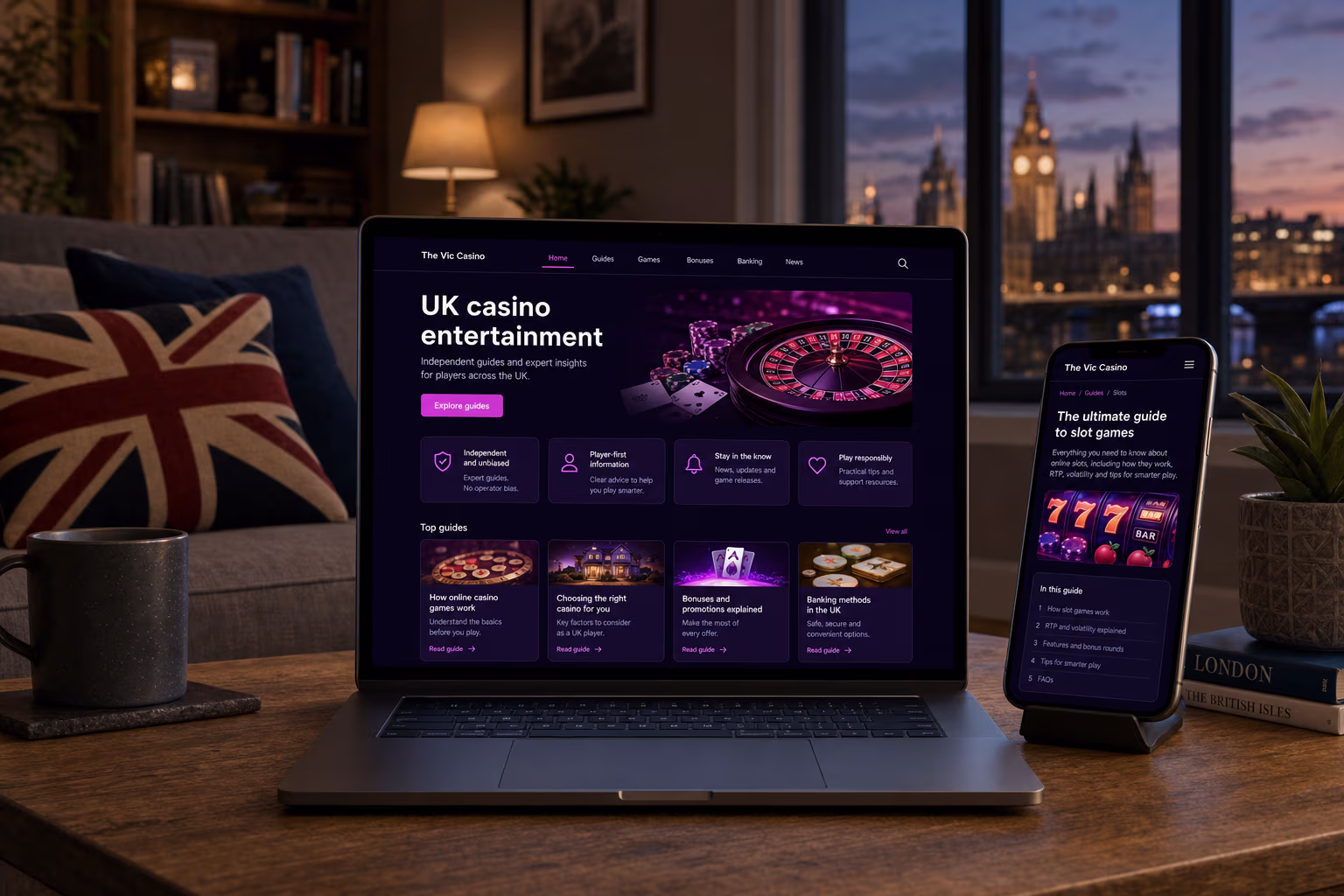 The Vic Casino - Premium Online Casino for UK Players